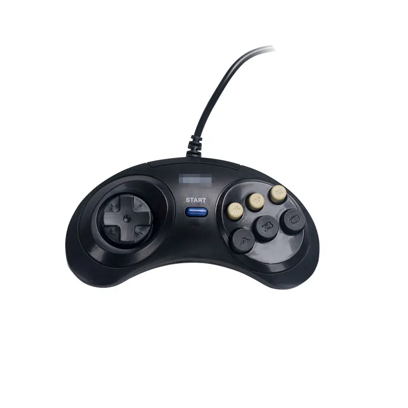 Игровая ТВ-консоль 16 бит 5 Ретро-игр для Sega Mega Drive MD2 с двойным проводным
