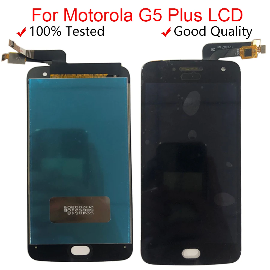 Оригинальный для мото G5 плюс ЖК дисплей Plus Moto G5PLUS экран сенсорный дигитайзер