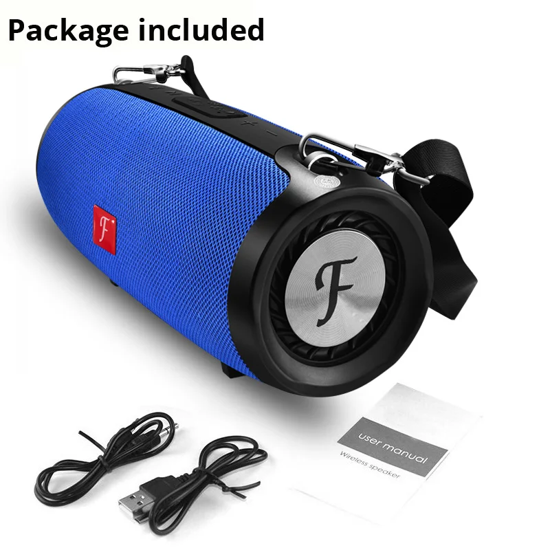 Bluetooth Колонка портативная Водонепроницаемая с поддержкой TF карты и FM
