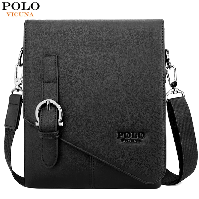 VICUNA POLO Модные мужские кожаные сумки через плечо Прямая продажа с фабрики