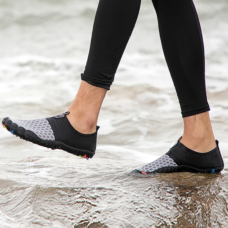 

Sneakers Men Women Barefoot Beach Water Shoes Lovers Outdoor Fishing Swimming Bicycle Quick-Drying Aqua Shoes Surf Sports Shoes
