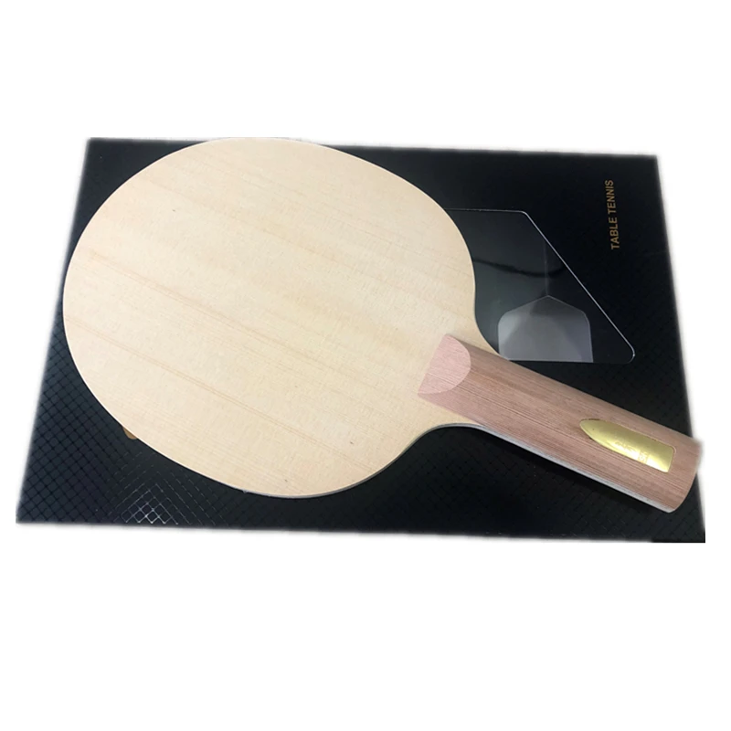 Stuor ALC carbon Hinoki table tennis blade hinoki wood  ping pong racket 7 layers with fiber carbon fast attack FL ST CS