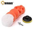 Набор полировальных губок для стекла, 3 дюйма, губка для полировки со спиральной площадкой М10 для электродрели, 7 шт.компл.