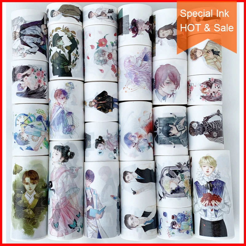 Маскировочная лента для рукоделия специальная чернильная васи 69823 скрапбукинг