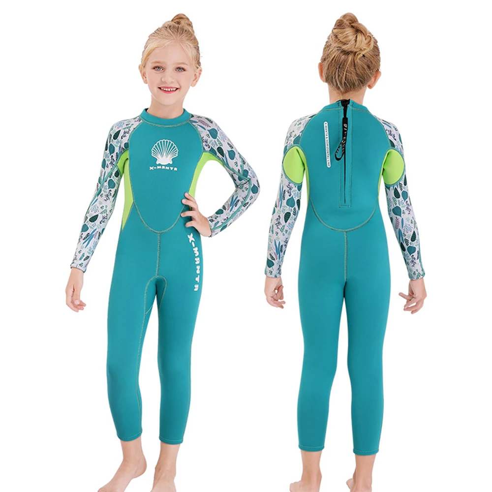 Неопреновый гидрокостюм для серфинга девочек 2 5 мм детский купальник