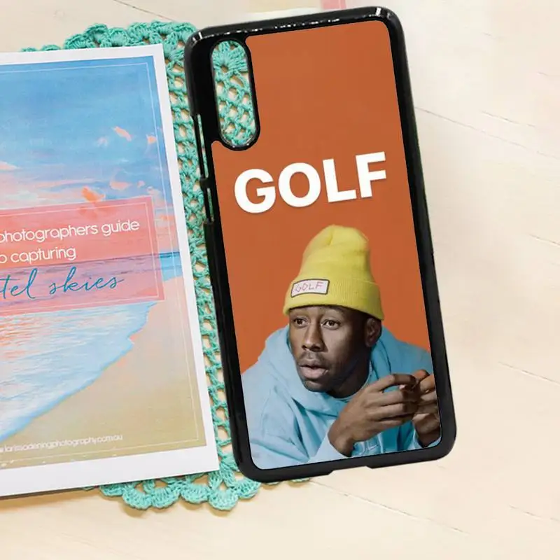 

tyler Rapper the creator GOLF bees protective funda Phone Case PC for iPhone 11 12 pro XS MAX 8 7 6 6S Plus X 5S SE 2020 XR
