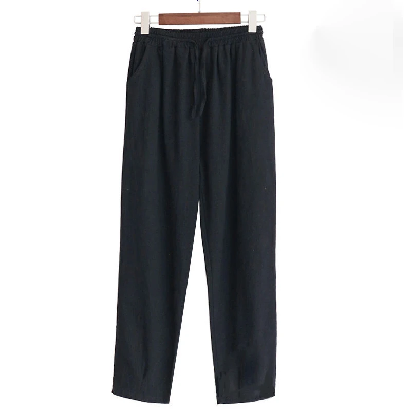 

Women pants Wide leg pants female Summer Student Korean loose casual pants show thin large casual pants women black sweatpants
