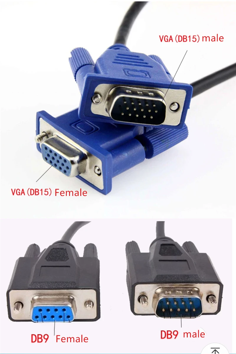 100pcs DB15 / DB9 VGA  male protection dust cap for computer screen Digital HD cable  / plug / cover / set  free shipping ELINK