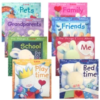 8 booksset the things i love about in english story books for kids beginning readers learning educational book for children