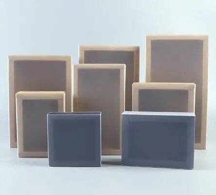 20 шт. коробки из крафт-бумаги с покрытием ПВХ | Дом и сад