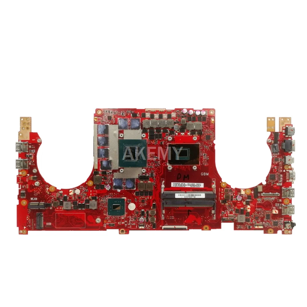 Bestellen GL503VS Motherboard Für For Asus GL503 GL503V GL503VS Laptop Motherboard GL503V GL503VS Mainboard W/I7-7700HQ N17E-G2-A1 GTX1070/8GB