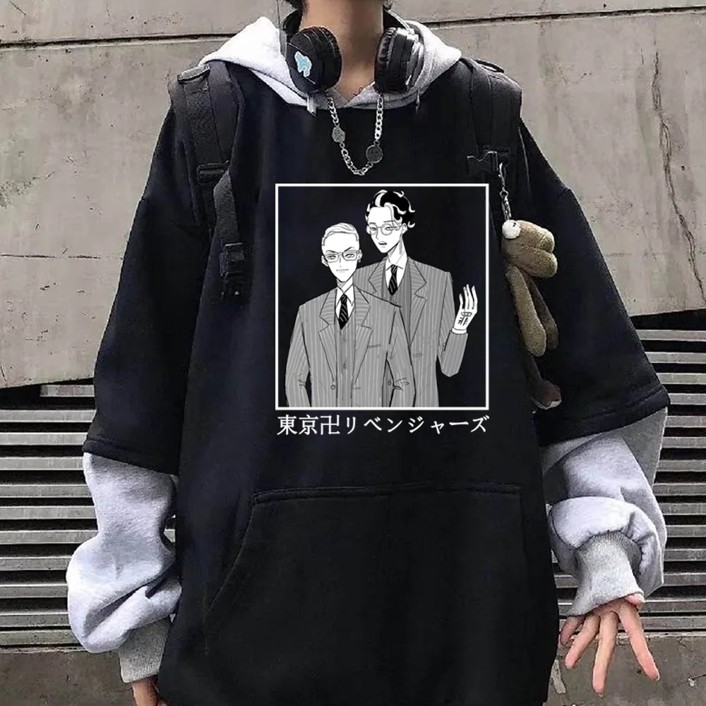 

2021 Anime Shuji Hanma Tokyo Revengers Hoodie Men Sweatshirts Autumn Winter Fleece Hoodies Harajuku Streetwear Clothing Homme