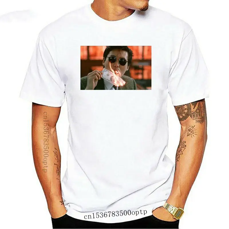 

Хлопковая мужская футболка Chow Yun Fat с коротким рукавом