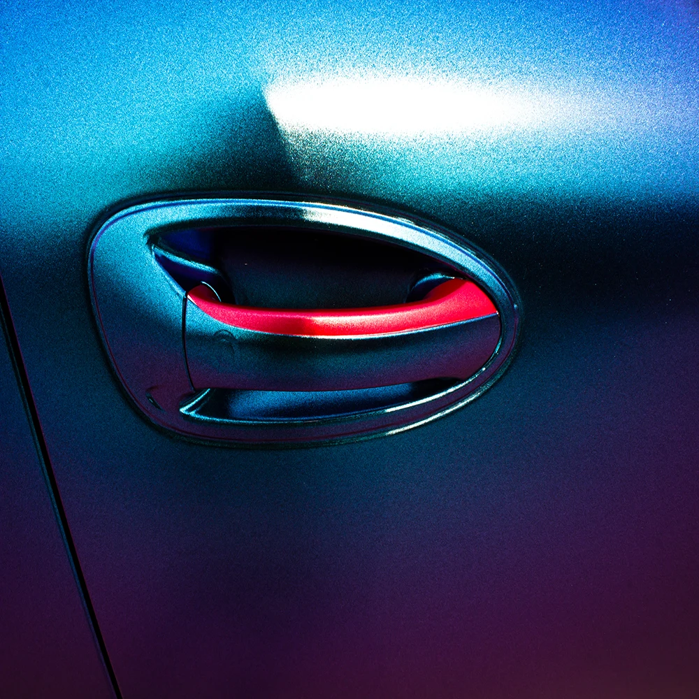 

HOHOFILM Matte Diamond blue&purple Sticker Adhesive Car Wrap Film auto Bumper Air Release Color Change With Bubble free sticker