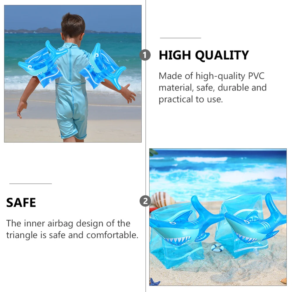 

2 Pairs Children Arm Floating Sleeves Swimming Ring Armlets Swimming Rings