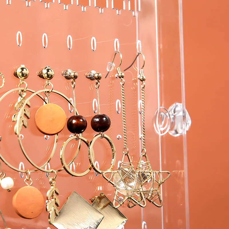 Новый модный акриловый материал ювелирный дисплей удерживает серьги держатель