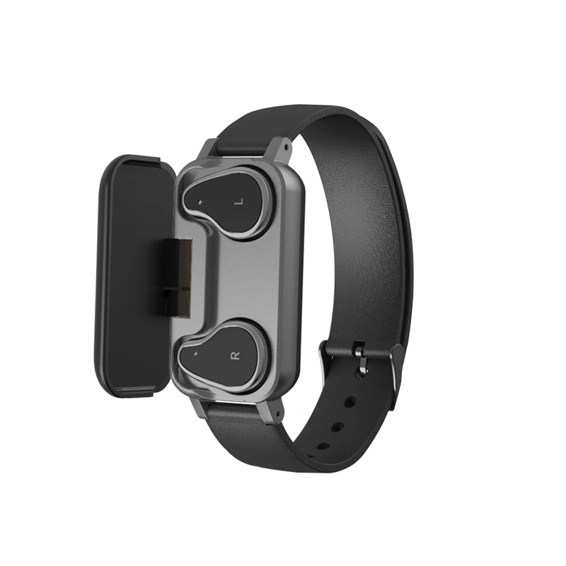 

Smart Bracelet Bluetooth Earbuds 2 in 1 Smart Watch Heart Rate Indoor Fitness Tracker Blood Pressure Watch Wristband