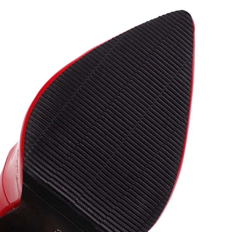 Туфли женские на тонком каблуке свадебные туфли заостренный носок высокий