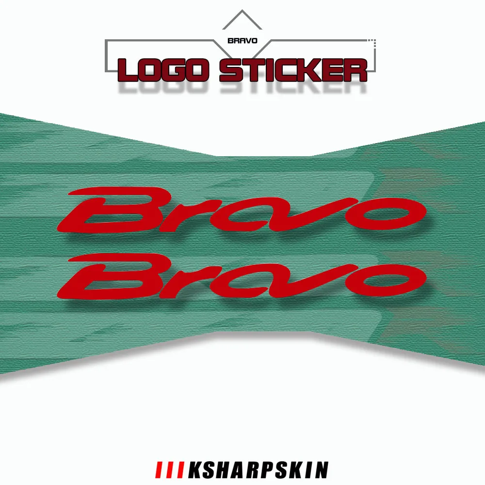 Reflective Waterproof Car Stickers Cool Decoration Suitable For Bridgestone Bravo