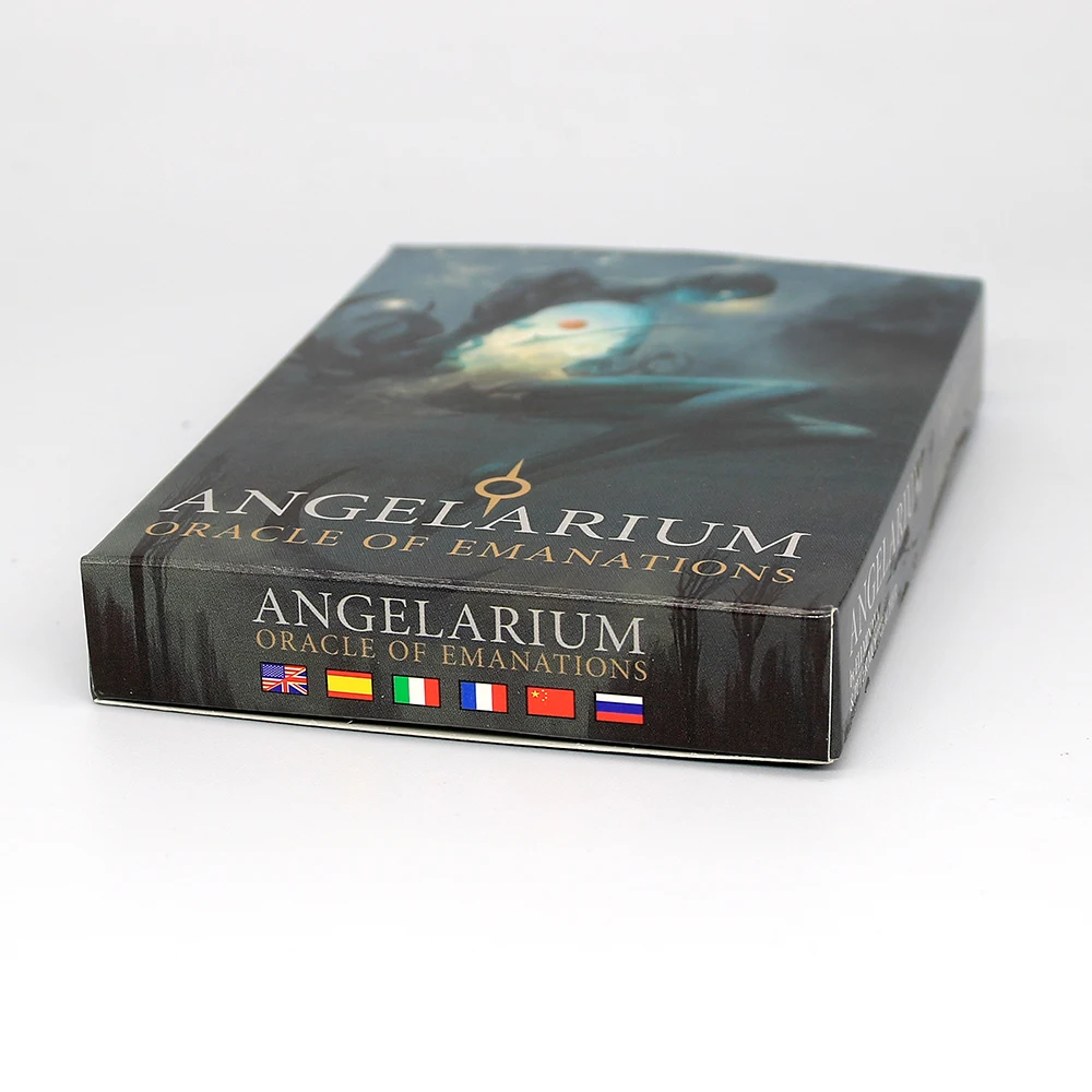 Ангелариум Oracle of Emanations карточная игра пять языков английские испанские ангелы