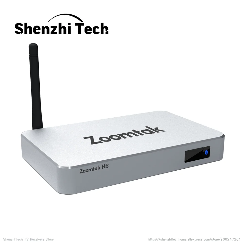 Zoomtak H8 4K 2021 Приставка Smart TV Android Amlogic S905x DDR3 2 Гб ОЗУ 16 ПЗУ металлический корпус