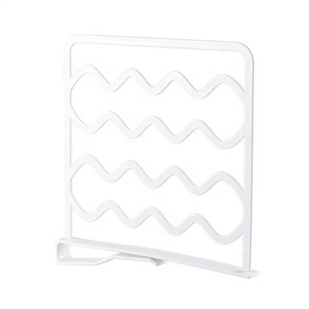 1pc white 8 шт 4 шт шкаф полка органайзер с разделителями регулируемый шкаф перегородка кухонные шкафы шкаф для одежды разделитель Органайзер - Цвет: 1pc white