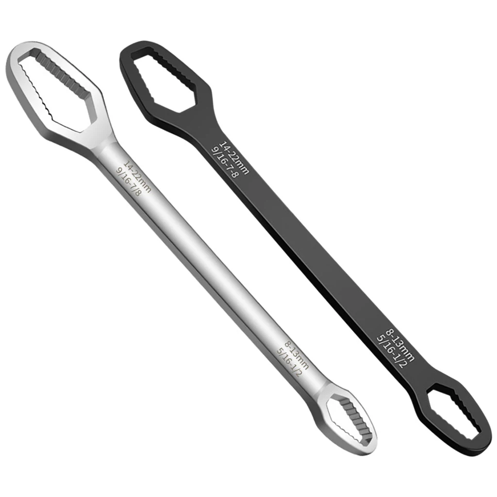 

Многофункциональный регулируемый гаечный ключ с двойным торцом, гаечный ключ, инструменты для ремонта автомобиля