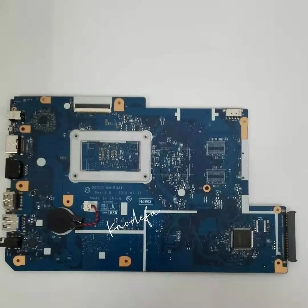 Материнская плата 80VK для Lenovo Ideapad 110-17IKB процессор I7-7500U ОЗУ: 4G FRU:5B20M40831 DG710 NM-B031 100%
