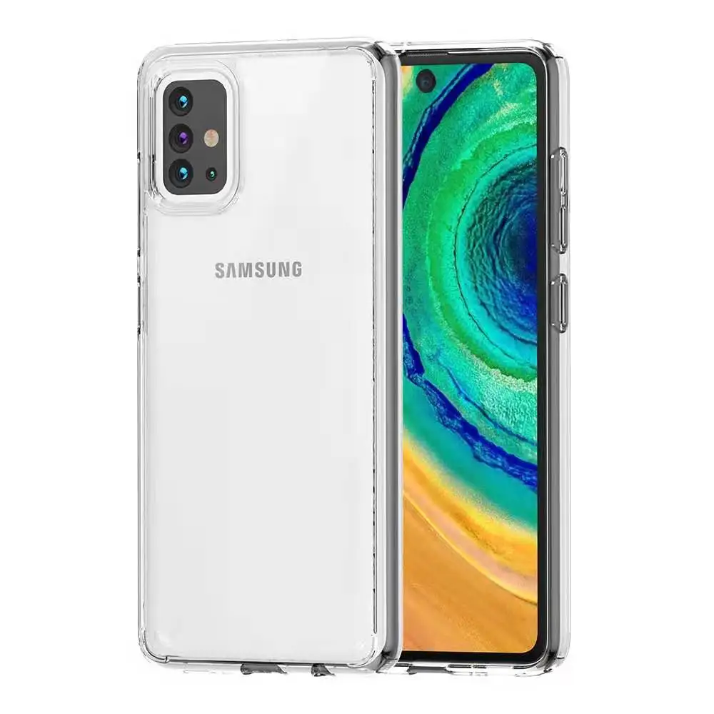 Жесткий прозрачный чехол GrandEver для Samsung Galaxy A71 A51 S20 ультра водонепроницаемый с