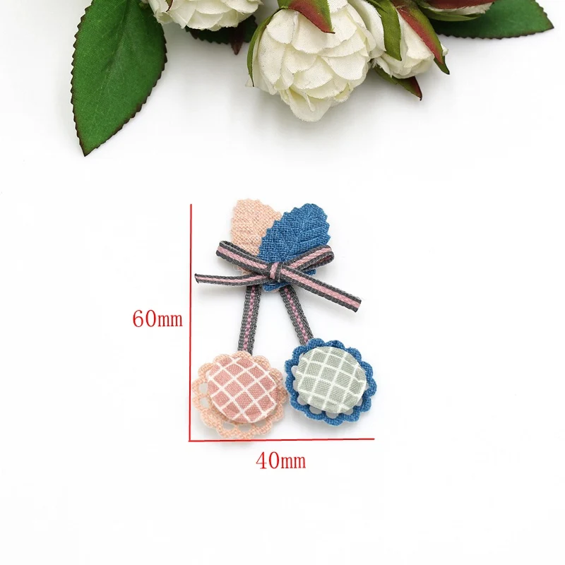 10 шт. новые стильные мягкие нашивки Kawaii с бантом стразы аппликации для одежды