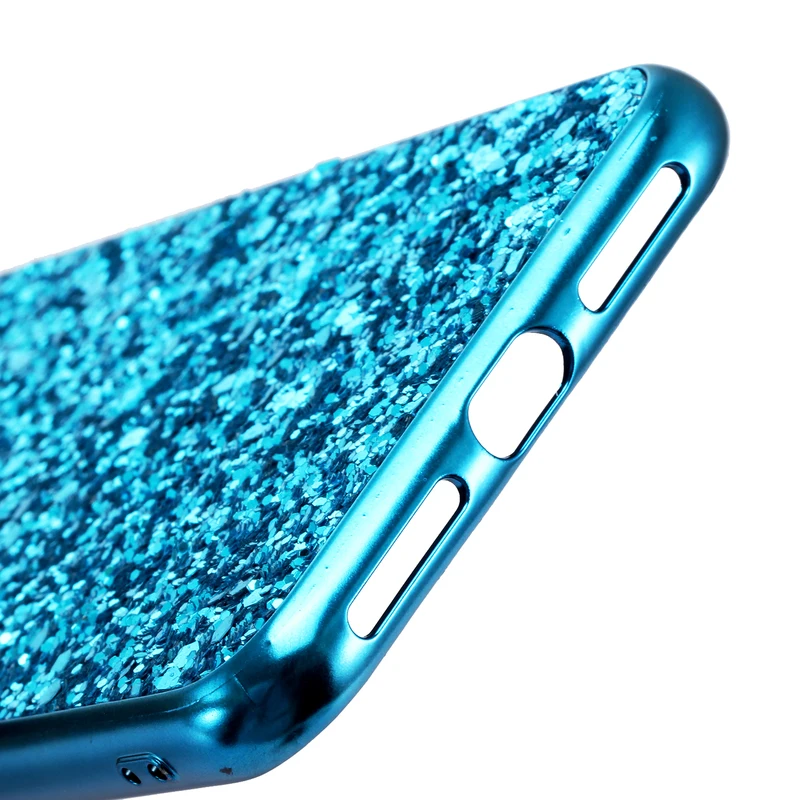 

For iphone XS Max Case Bling Diamond Glitter soft Silicone protection Back Cover For iphone X XS Max XR shockproof Cover Case