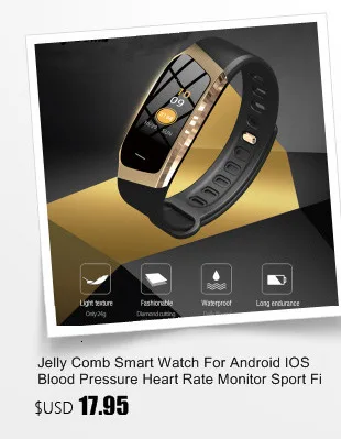 Jelly Comb Модные женские Смарт-часы 0,96 дюймов монитор сердечного ритма умный Браслет монитор сна умные часы для девочек подарок
