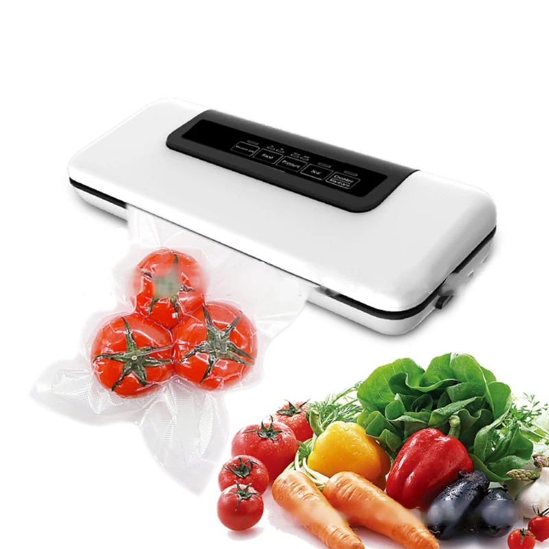 

Household Food Vacuum Sealer Fast Packaging Machine Vacuum Food Sealing Machine Vacuum Sealer Packer With 10 Bags Free U1JE