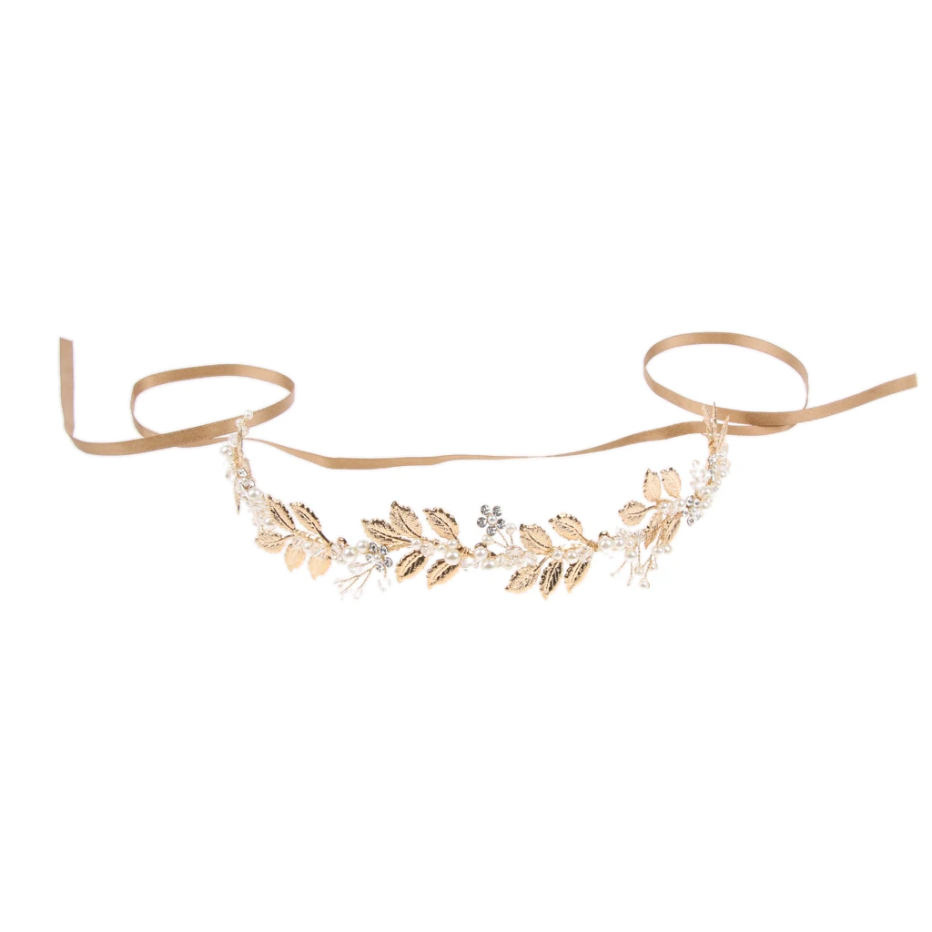 

Retro Beaded Hair Band Headband Hair Accessories Headdress Bridal