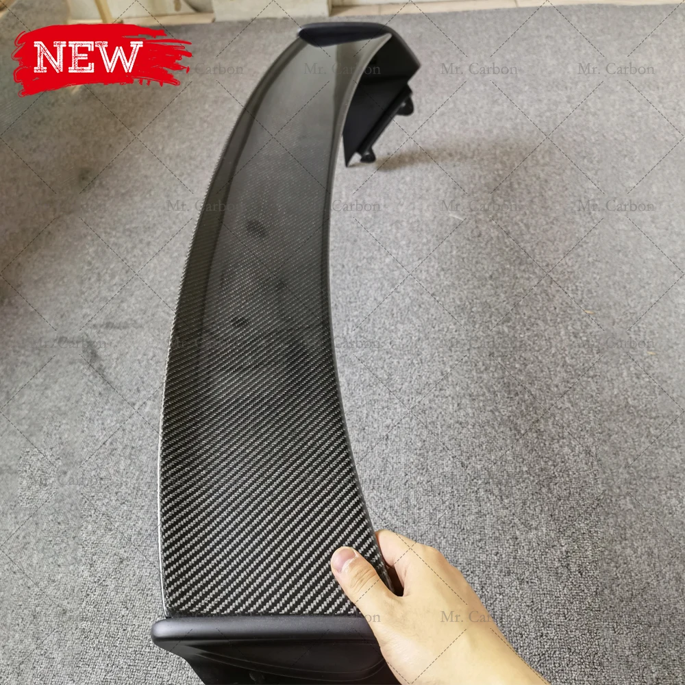 Для MINI COOPER R50 JCW Тип Черный спойлер из стекловолокна на крышу обрезанный Комплект