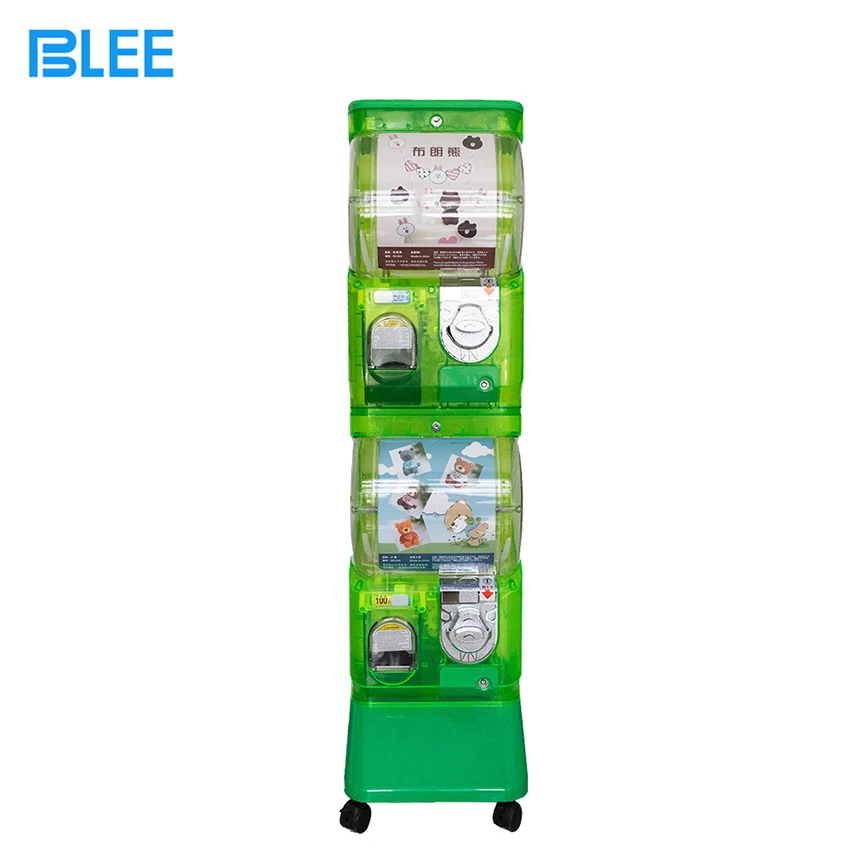 Настраиваемый Прозрачный большой Монетный двухслойная gashapon машина игрушка