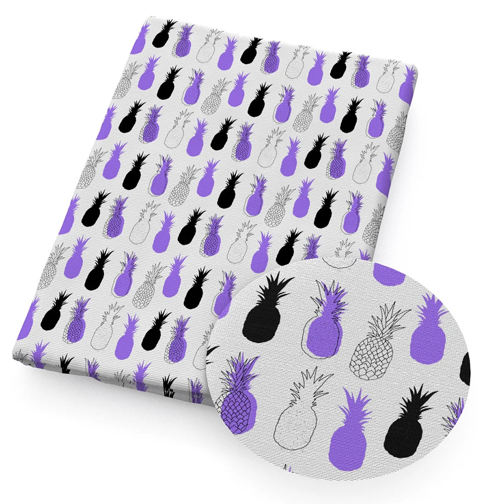 Ананасов полиэфир хлопчатобумажной ткани из кусков для шитья кукол стеганые