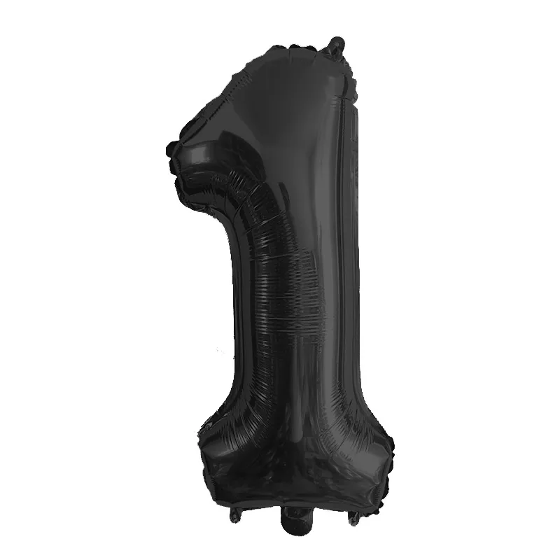 32inch Black 1 AnQing 1 шт. 100*97 см Розовая лошадь пони фольгированные воздушные шары-единороги с днем рождения Единорог праздничные гелиевые шары Дети животные игрушки Globos - Цвет: 32inch Black 1