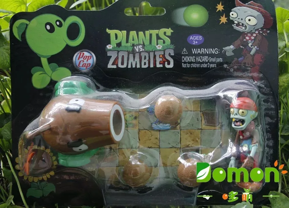 Peashooter ПВХ экшн-фигурки новая популярная игра Plants vs Zombies 5 стилей игрушки для детей