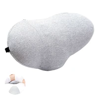 breathable memory cotton waist cushion with fixing strap 8 massaging points support cushion bed sofa office soft sleep pillows