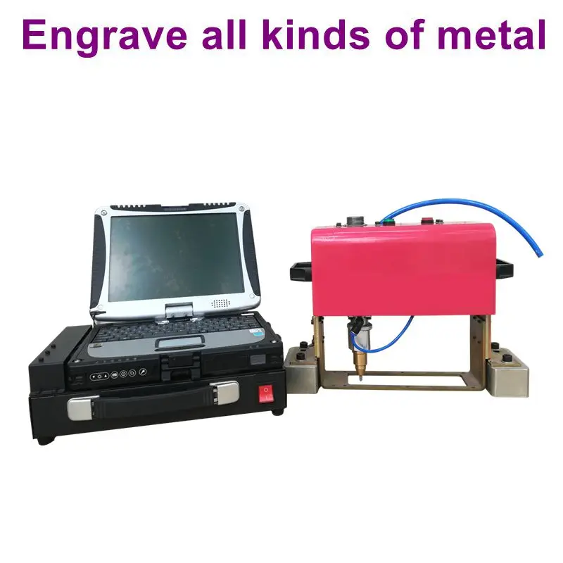 140*40mm Mini Portable Handheld Pneumatic Vin Number Stamping Marking Machine for Chassis Number