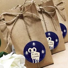 2448 шт., наклейки в стиле Ид Аль Адха, декоративные наклейки для вечерние сделай сам, наклейки в стиле Happy Eid Al-Adha для упаковки подарков, товары для вечеринки