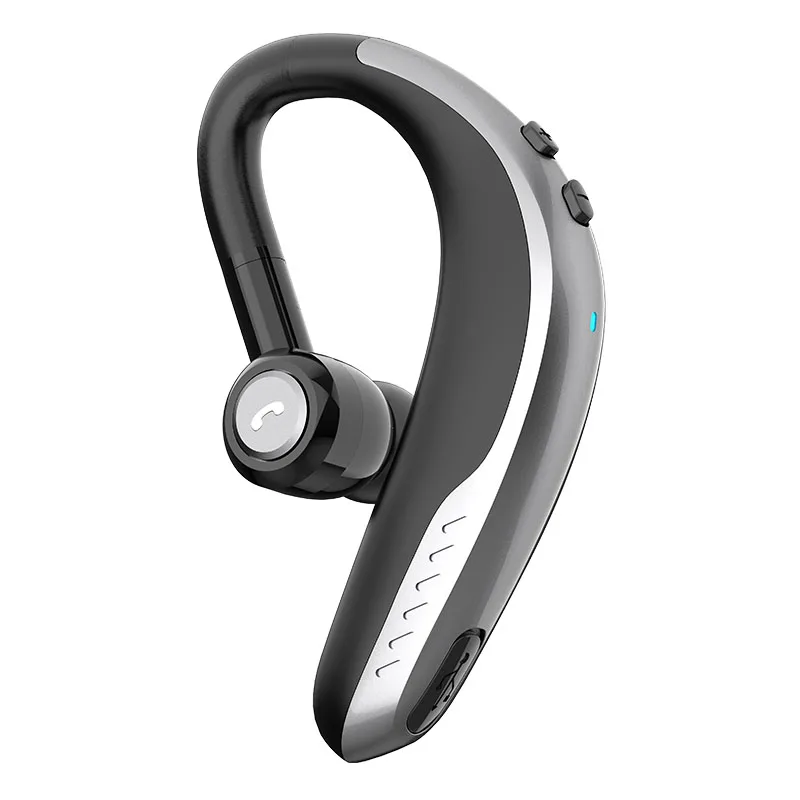 IPUDIS 5,0 Bluetooth Наушники быстрая зарядка беспроводная гарнитура Handfree 190 мАч - Цвет: IPUDIS-D1Grey