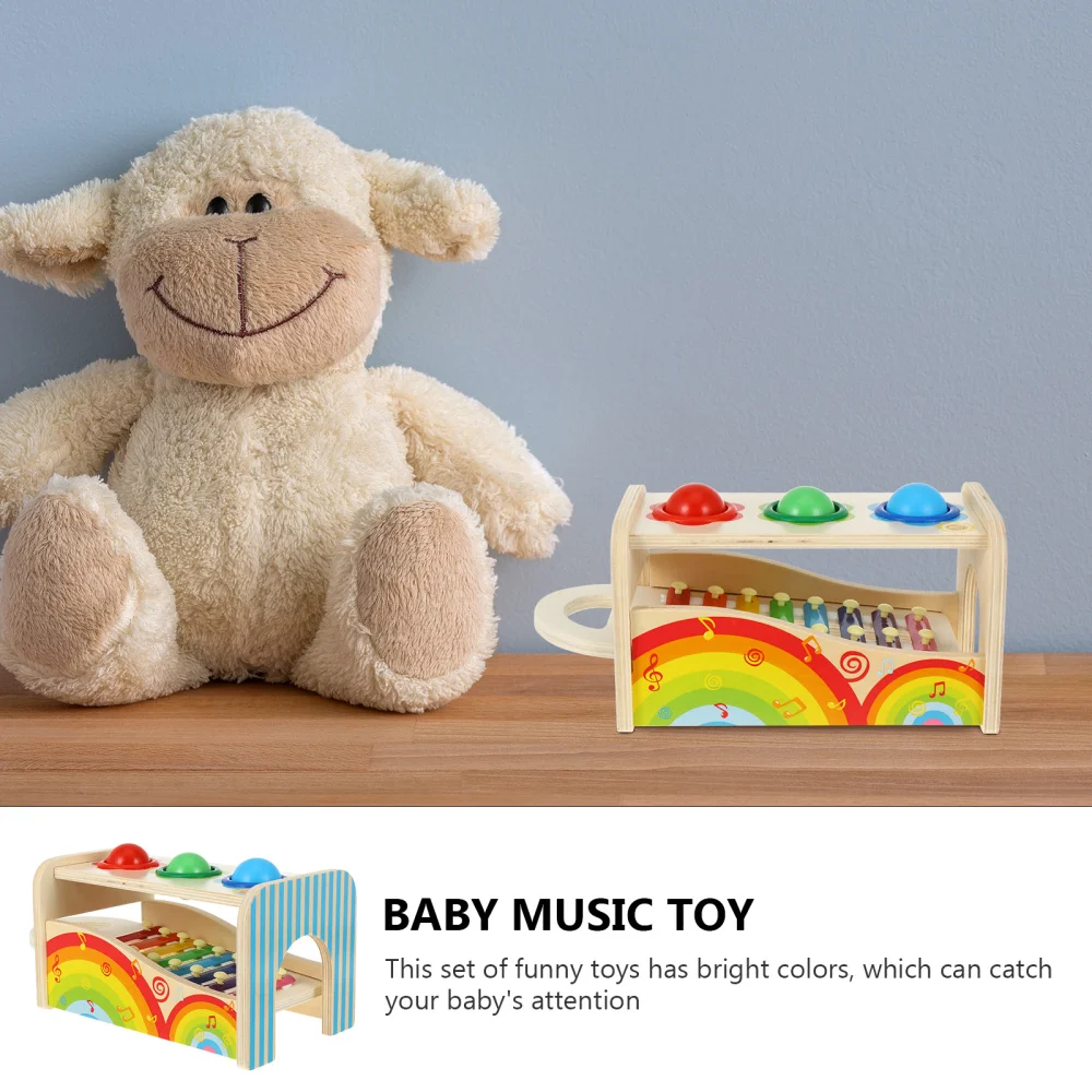 

Award Winning Wooden Musical Pounding for Baby Toddler Xylophone