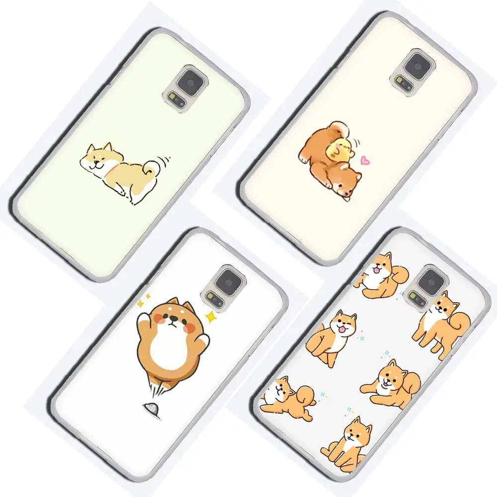 Милый чехол для телефона shaba Inu Kawaii Dog Samsung Galaxy S6 7 Edge S8 9 Plus S10 E Note8 M10 20 30 | Мобильные