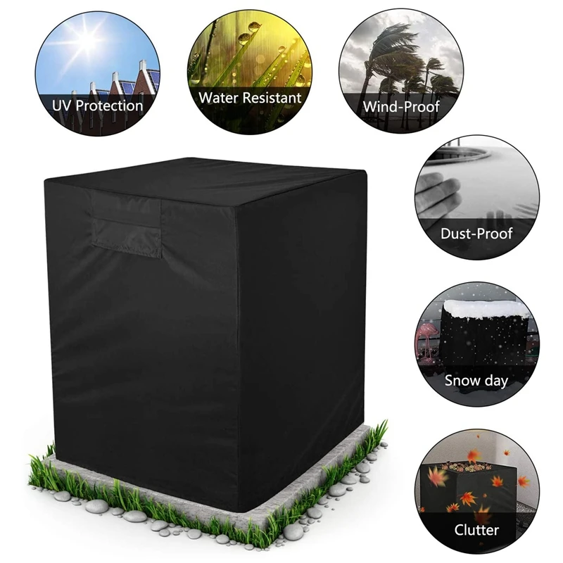 Promotion! Outdoor Air Conditioner Cover Is Suitable for Unit Square AC Against Rain Snow Leaves Seeds or Nuts | Дом и сад