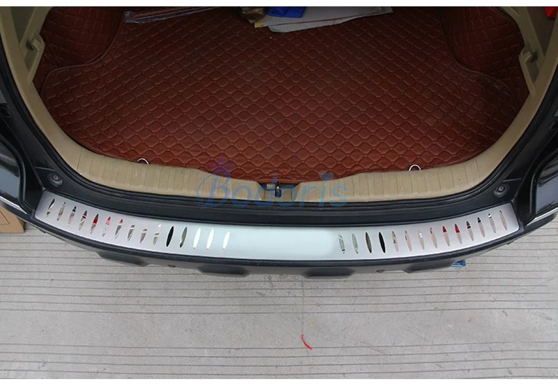 Защитная пластина для заднего багажника бампера дверного порога стайлинга