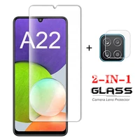 for samsung galaxy a22 camera lens film screen protectors protective glass for samsung a 22 sm a226bdsn a226 5g tempered glass