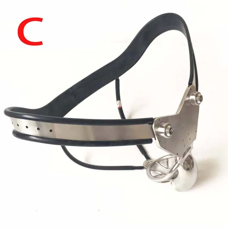 Stainless Steel Penis Chastity Device EMCC Male Belt Pants Metal BDSM Bondage Cbt Lock Cock Cage Sex Toys For Men | Красота и