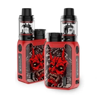Red-Red Devil Набор электронных сигарет Vaporesso Swag 18650 TC коробка мод с 3,5 мл NRG Vape Танк GT Core испаритель Набор для начинающих VS Voopoo Drag - Цвет: Red-Red Devil